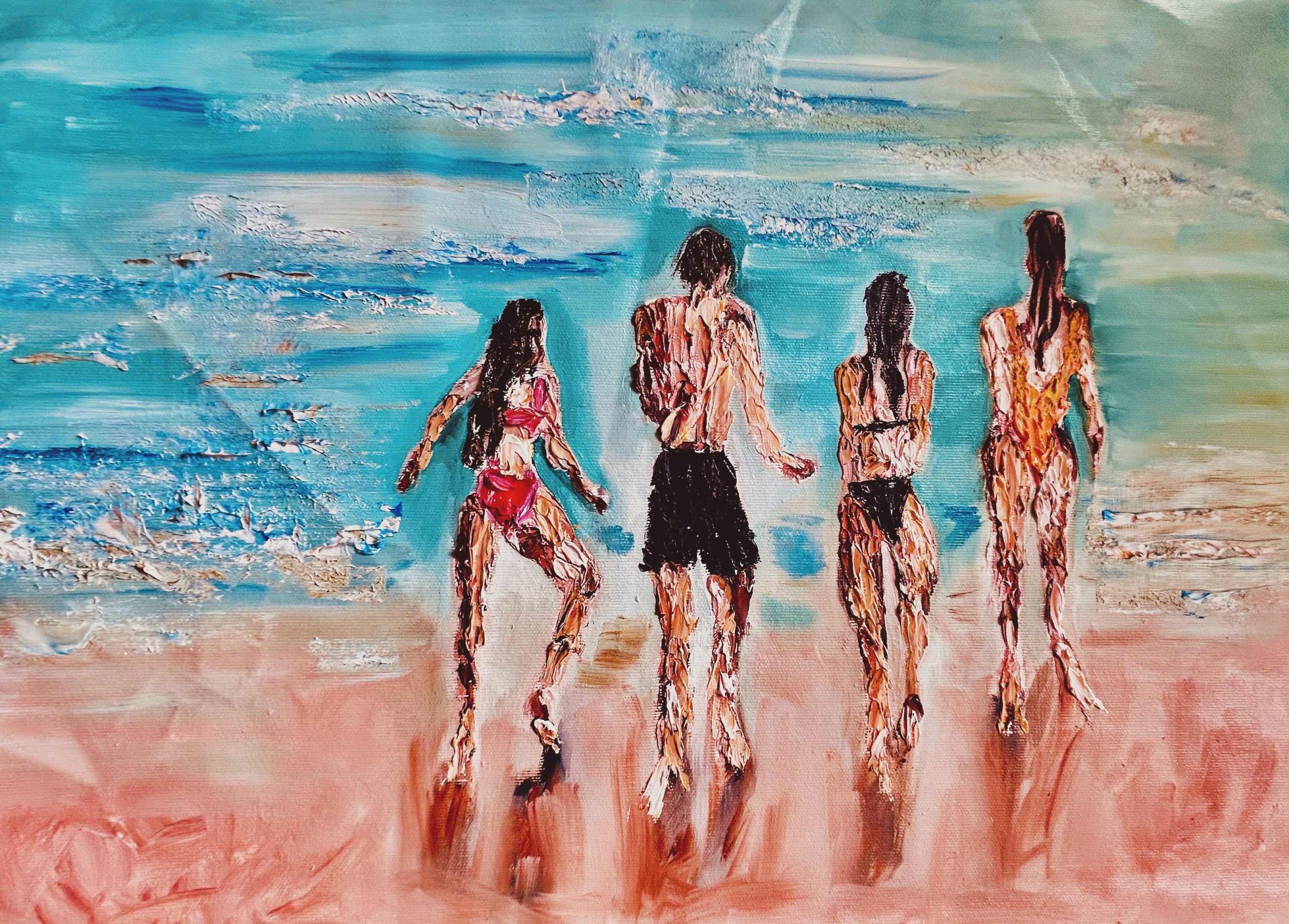 Making Waves | Frolicking Friends - Liaison Gallery